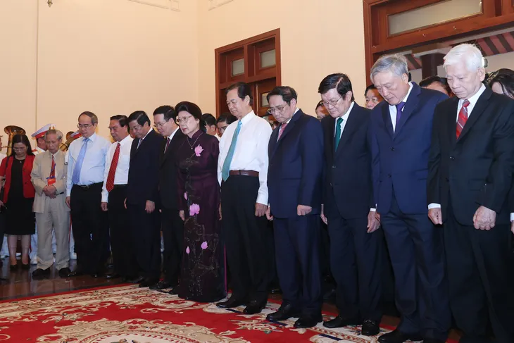 Thủ tướng Phạm Minh Chính dự các hoạt động kỷ niệm 100 năm Ngày sinh đồng chí Võ Văn Kiệt - Ảnh 1. Thủ tướng Phạm Minh Chính dự các hoạt động kỷ niệm 100 năm Ngày sinh đồng chí Võ Văn Kiệt - Ảnh 1.