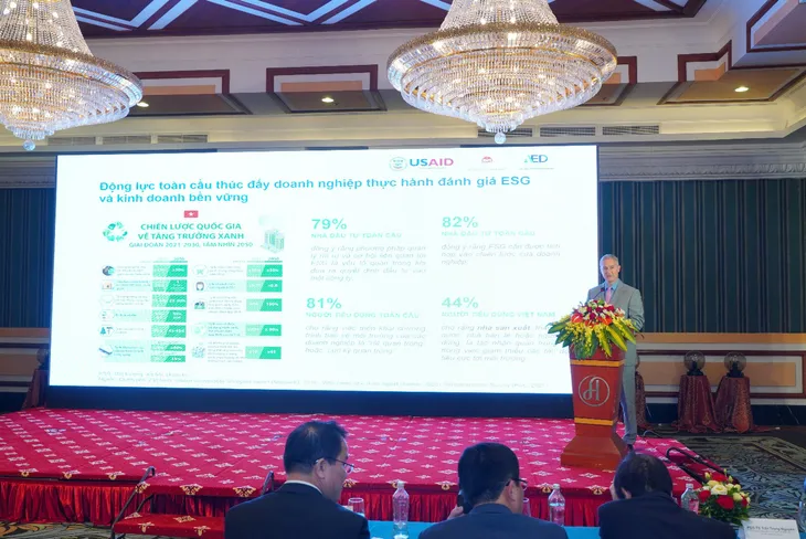 Thúc đẩy doanh nghiệp tư nhân triển khai ESG, hướng tới tăng trưởng bền vững - Ảnh 1. Thúc đẩy doanh nghiệp tư nhân triển khai ESG, hướng tới tăng trưởng bền vững - Ảnh 1.