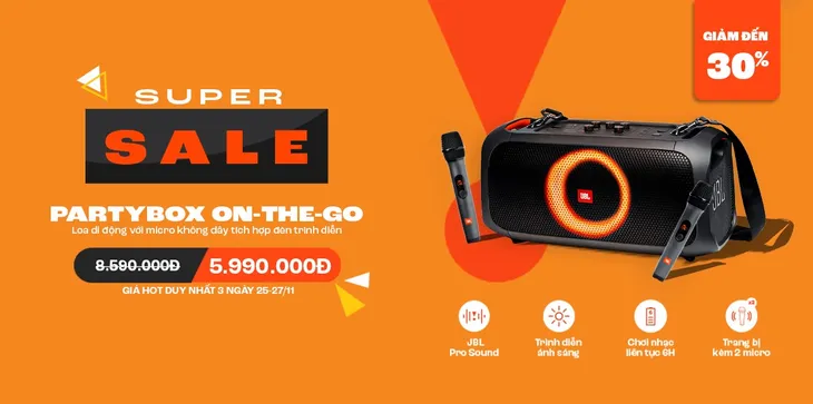 4 deal loa, tai nghe JBL giá tốt  dịp Black Friday - Ảnh 1.