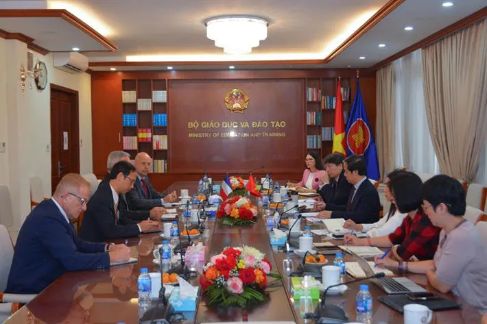 33 tỉnh, thành phố giảng dạy tiếng Pháp cho học sinh - Ảnh 1. 33 tỉnh, thành phố giảng dạy tiếng Pháp cho học sinh - Ảnh 1.