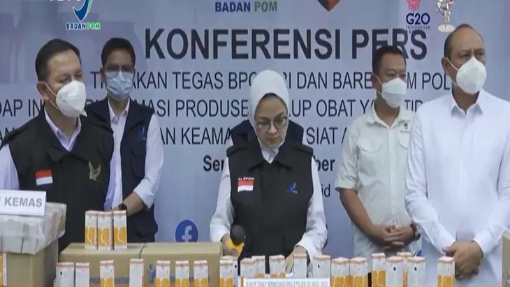 Indonesia điều tra cơ quan cấp phép thuốc siro ho gây suy thận - Ảnh 1. Indonesia điều tra cơ quan cấp phép thuốc siro ho gây suy thận - Ảnh 1.