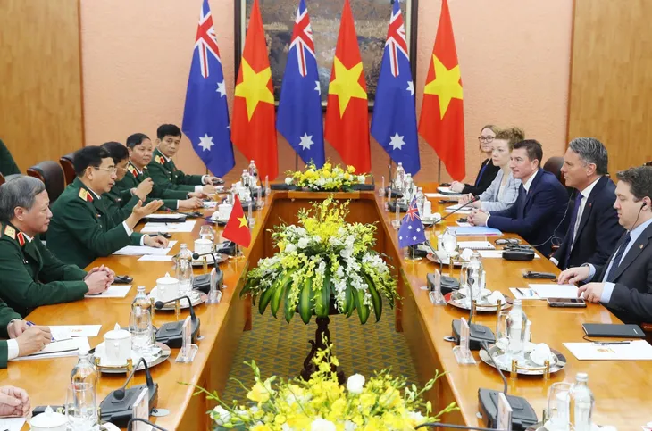 Tăng cường hợp tác quốc phòng Việt Nam - Australia - Ảnh 2. Tăng cường hợp tác quốc phòng Việt Nam - Australia - Ảnh 2.