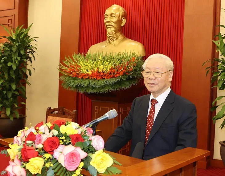 Tổng Bí thư: Công tác Mặt trận phải lấy dân làm gốc - Ảnh 3. Tổng Bí thư: Công tác Mặt trận phải lấy dân làm gốc - Ảnh 3.