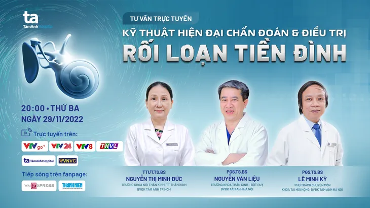 Công nghệ mới điều trị khỏi rối loạn tiền đình - Ảnh 1. Công nghệ mới điều trị khỏi rối loạn tiền đình - Ảnh 1.