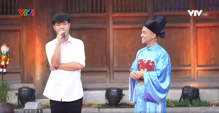 Gặp lại quán quân Đường lên đỉnh Olympia trong chung kết Trạng nguyên nhí mùa 2 - Ảnh 7. Gặp lại quán quân Đường lên đỉnh Olympia trong chung kết Trạng nguyên nhí mùa 2 - Ảnh 7.