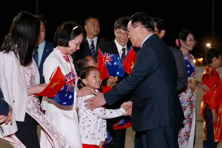 Chủ tịch Quốc hội Vương Đình Huệ bắt đầu thăm chính thức Australia - Ảnh 8. Chủ tịch Quốc hội Vương Đình Huệ bắt đầu thăm chính thức Australia - Ảnh 8.