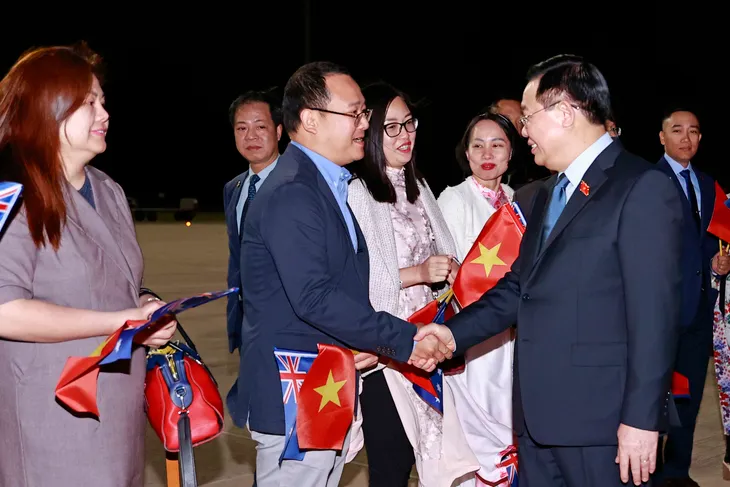 Chủ tịch Quốc hội Vương Đình Huệ bắt đầu thăm chính thức Australia - Ảnh 5. Chủ tịch Quốc hội Vương Đình Huệ bắt đầu thăm chính thức Australia - Ảnh 5.