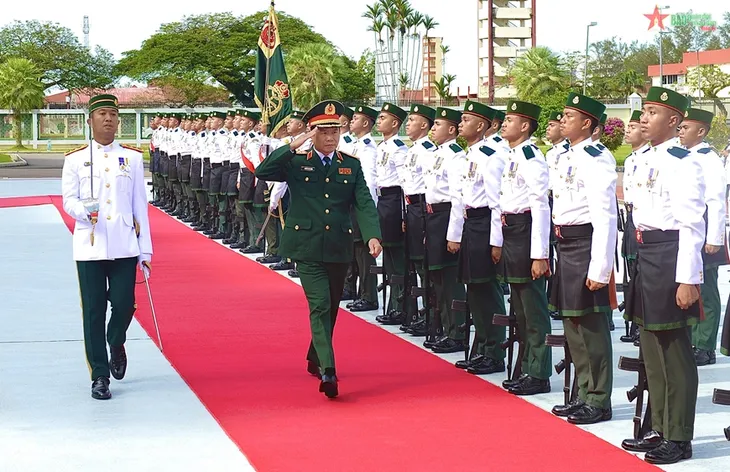 Thúc đẩy hợp tác quốc phòng Việt Nam - Brunei - Ảnh 3. Thúc đẩy hợp tác quốc phòng Việt Nam - Brunei - Ảnh 3.
