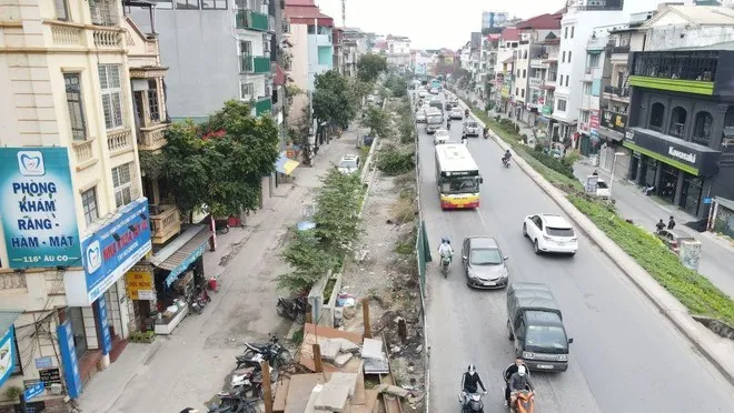 Hà Nội trở lại thi công mở rộng đường Âu Cơ – Nghi Tàm - Ảnh 1. Hà Nội trở lại thi công mở rộng đường Âu Cơ – Nghi Tàm - Ảnh 1.