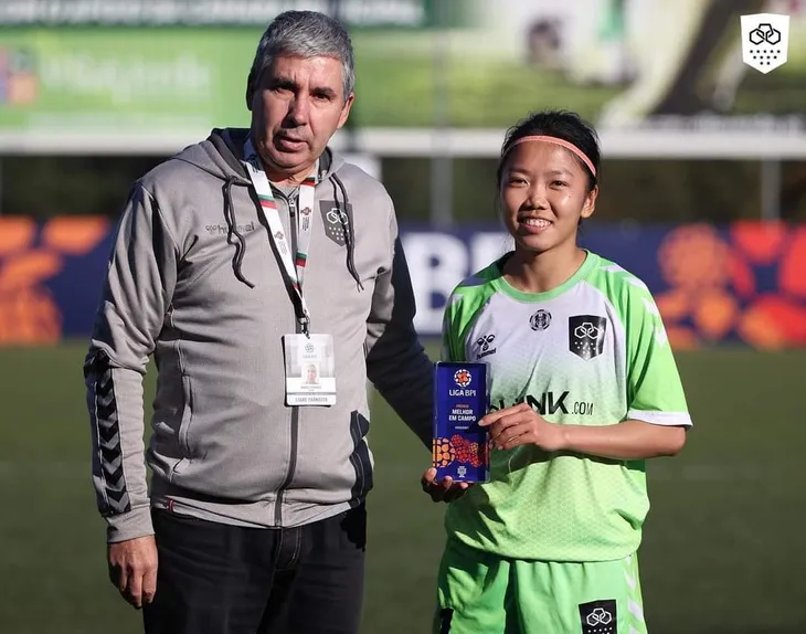 Lập cú đúp cho Lank FC, Huỳnh Như giành giải xuất sắc nhất trận - Ảnh 2. Lập cú đúp cho Lank FC, Huỳnh Như giành giải xuất sắc nhất trận - Ảnh 2.