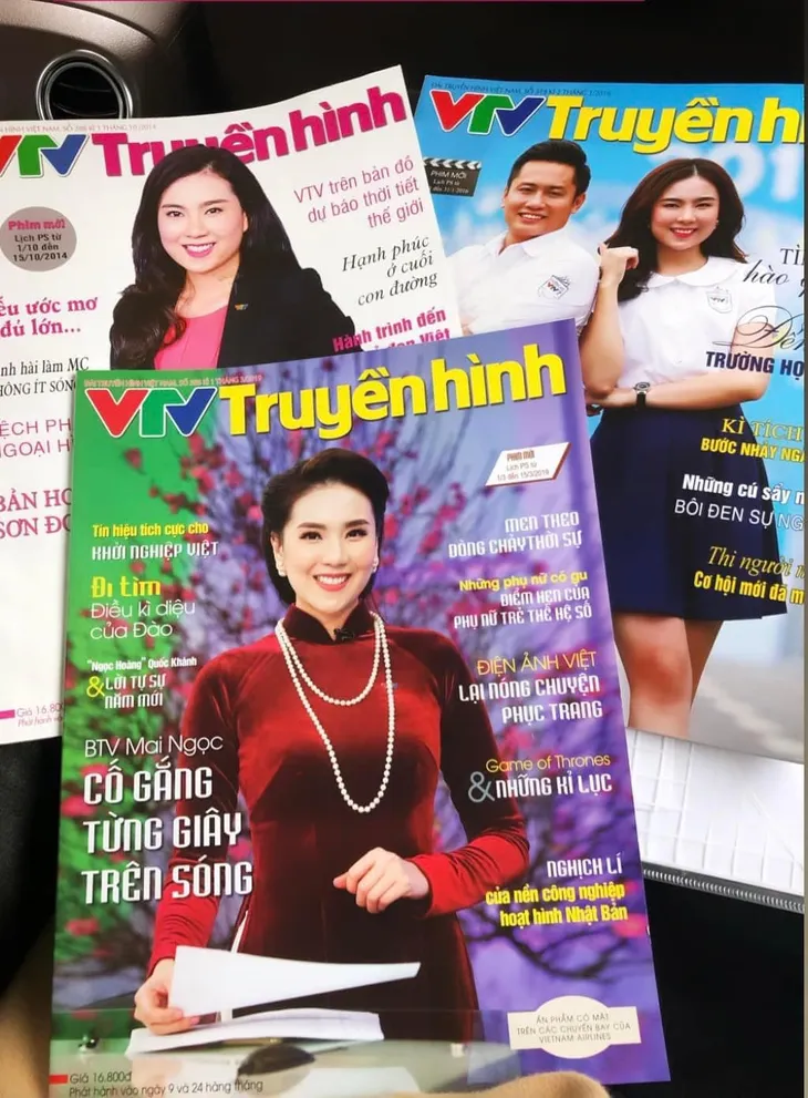 BTV Mai Ngọc kỷ niệm 10 năm lên sóng VTV - Ảnh 9. BTV Mai Ngọc kỷ niệm 10 năm lên sóng VTV - Ảnh 9.