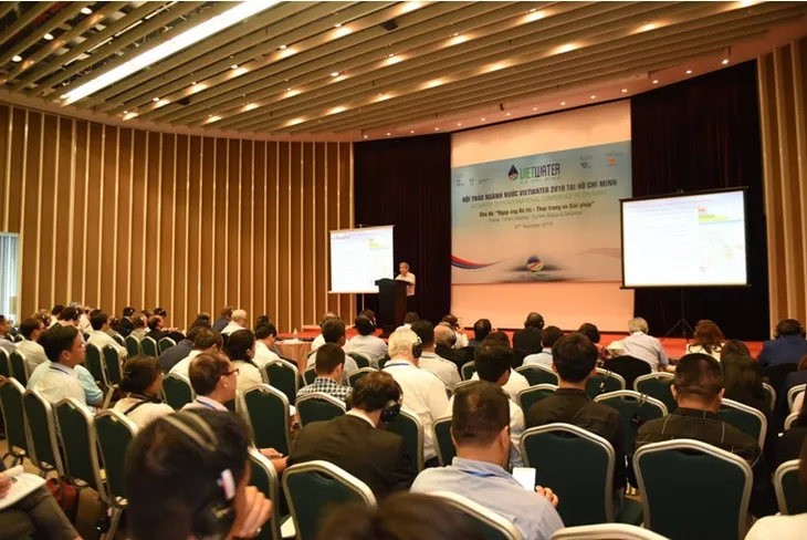 VIETWATER 2022: Hội nhập với ngành Cấp thoát nước toàn cầu - Ảnh 1. VIETWATER 2022: Hội nhập với ngành Cấp thoát nước toàn cầu - Ảnh 1.