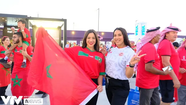 Nhan sắc cực phẩm của fan nữ Morocco tại World Cup 2022 - Ảnh 11. Nhan sắc cực phẩm của fan nữ Morocco tại World Cup 2022 - Ảnh 11.