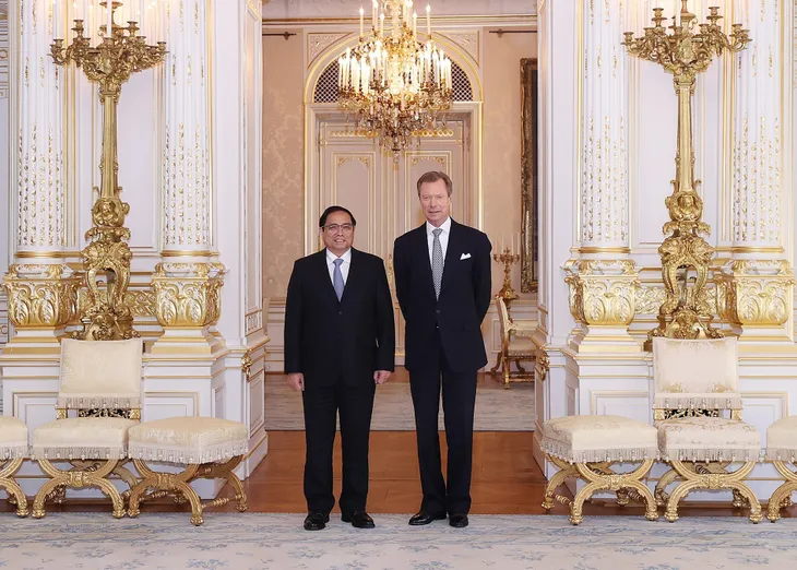 Thủ tướng Phạm Minh Chính hội kiến Đại Công tước Luxembourg - Ảnh 2. Thủ tướng Phạm Minh Chính hội kiến Đại Công tước Luxembourg - Ảnh 2.
