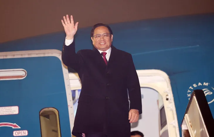 Thủ tướng Phạm Minh Chính bắt đầu thăm chính thức Vương quốc Hà Lan - Ảnh 1. Thủ tướng Phạm Minh Chính bắt đầu thăm chính thức Vương quốc Hà Lan - Ảnh 1.