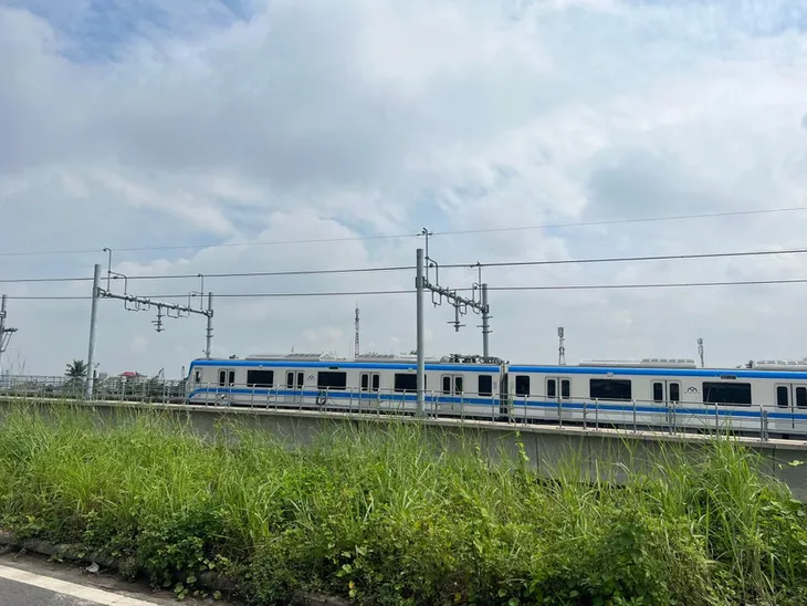Metro Bến Thành - Suối Tiên sẽ được chạy thử đoạn trên cao - Ảnh 1. Metro Bến Thành - Suối Tiên sẽ được chạy thử đoạn trên cao - Ảnh 1.