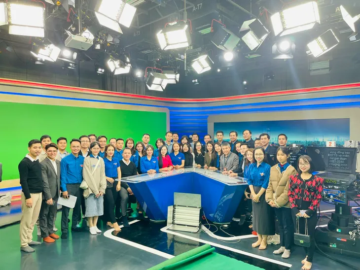 Tuổi trẻ VTV chào mừng Đại hội Đoàn toàn quốc lần thứ XII - Ảnh 2.