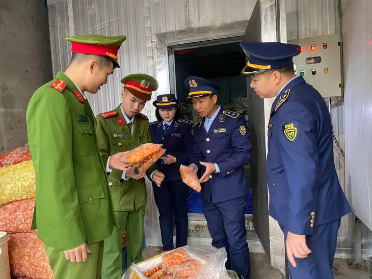 Phát hiện gần 8 tấn tràng trứng không rõ nguồn gốc từ Lào Cai đi Hà Nội tiêu thụ - Ảnh 1. Phát hiện gần 8 tấn tràng trứng không rõ nguồn gốc từ Lào Cai đi Hà Nội tiêu thụ - Ảnh 1.