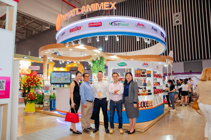 Food & Hotel Vietnam 2022: Gian hàng Nhất Lâm thu hút khách tham quan trong và ngoài nước - Ảnh 5.