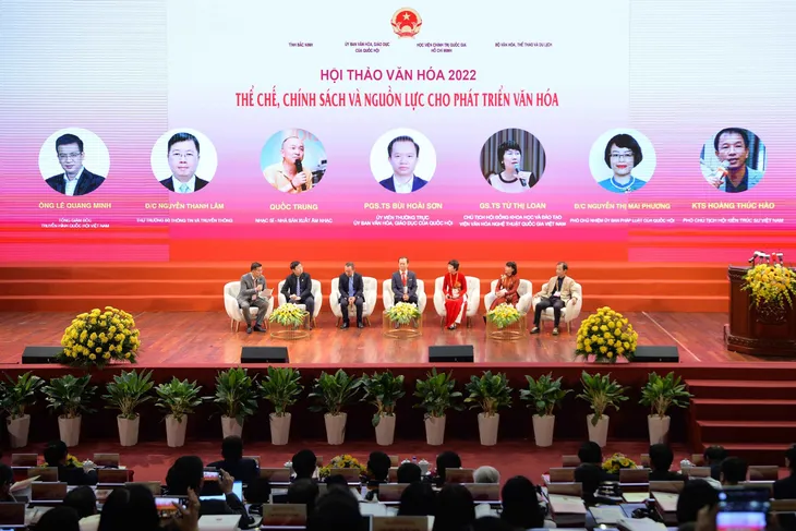 Hội thảo Văn hóa 2022: Tuổi trẻ Việt Nam bảo tồn và phát huy giá trị văn hóa dân tộc - Ảnh 2. Hội thảo Văn hóa 2022: Tuổi trẻ Việt Nam bảo tồn và phát huy giá trị văn hóa dân tộc - Ảnh 2.