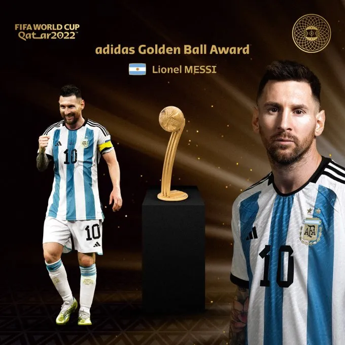 Những danh hiệu cá nhân tại World Cup 2022: Messi, Mbappe và những cầu thủ Argentina - Ảnh 2. Những danh hiệu cá nhân tại World Cup 2022: Messi, Mbappe và những cầu thủ Argentina - Ảnh 2.
