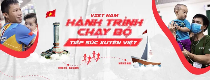 Hành trình chạy bộ tiếp sức xuyên Việt 2023 - Chạy vì nụ cười cho các em nhỏ kém may mắn - Ảnh 3. Hành trình chạy bộ tiếp sức xuyên Việt 2023 - Chạy vì nụ cười cho các em nhỏ kém may mắn - Ảnh 3.