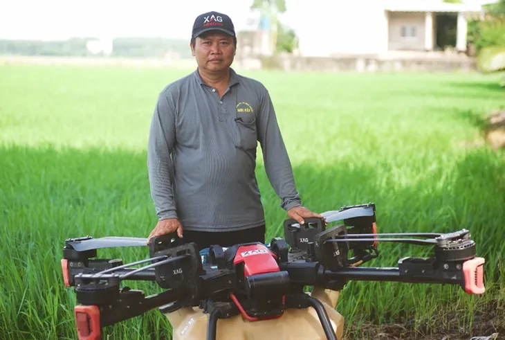 Drone XAG cùng nông dân trồng lúa Việt Nam gia tăng thu nhập - Ảnh 2. Drone XAG cùng nông dân trồng lúa Việt Nam gia tăng thu nhập - Ảnh 2.