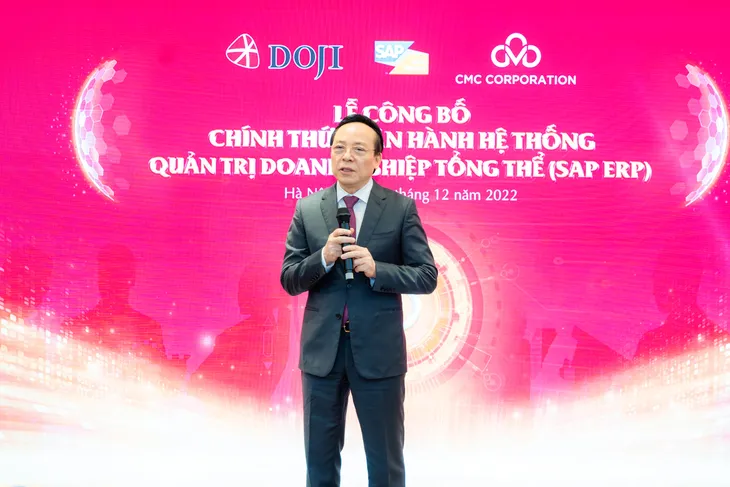 CMC triển khai thành công dự án chuyển đổi số SAP ERP cho Tập đoàn Doji - Ảnh 2. CMC triển khai thành công dự án chuyển đổi số SAP ERP cho Tập đoàn Doji - Ảnh 2.