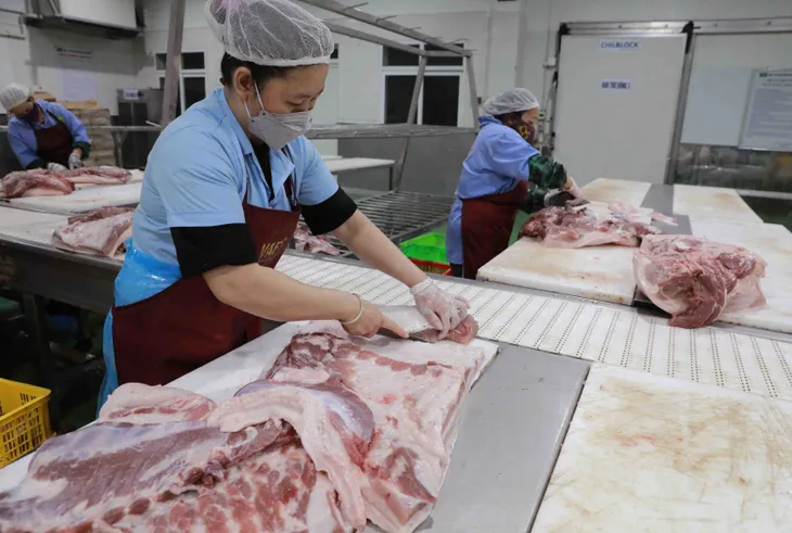 Đảm bảo bình ổn giá thịt lợn - Ảnh 1. Đảm bảo bình ổn giá thịt lợn - Ảnh 1.