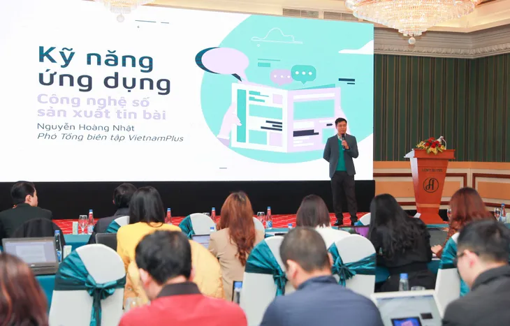 Vinamilk đồng hành trong khóa tập huấn kỹ năng ứng dụng công nghệ số vào sản xuất tin, bài báo chí - Ảnh 2. Vinamilk đồng hành trong khóa tập huấn kỹ năng ứng dụng công nghệ số vào sản xuất tin, bài báo chí - Ảnh 2.