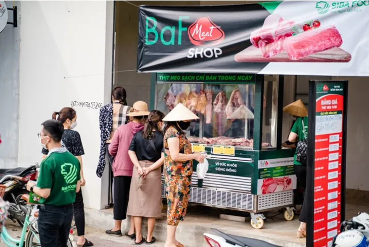 Chuỗi thực phẩm SIBA Food độc quyền phân phối thịt heo ăn chay BaF Meat - Ảnh 2.