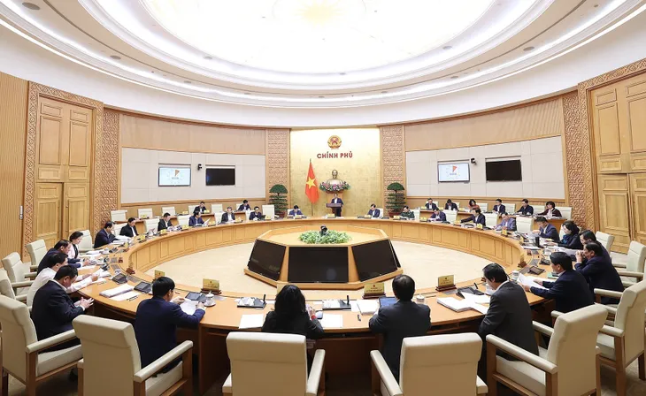 Thủ tướng Phạm Minh Chính chủ trì phiên họp Chính phủ xây dựng pháp luật tháng 12 - Ảnh 2. Thủ tướng Phạm Minh Chính chủ trì phiên họp Chính phủ xây dựng pháp luật tháng 12 - Ảnh 2.