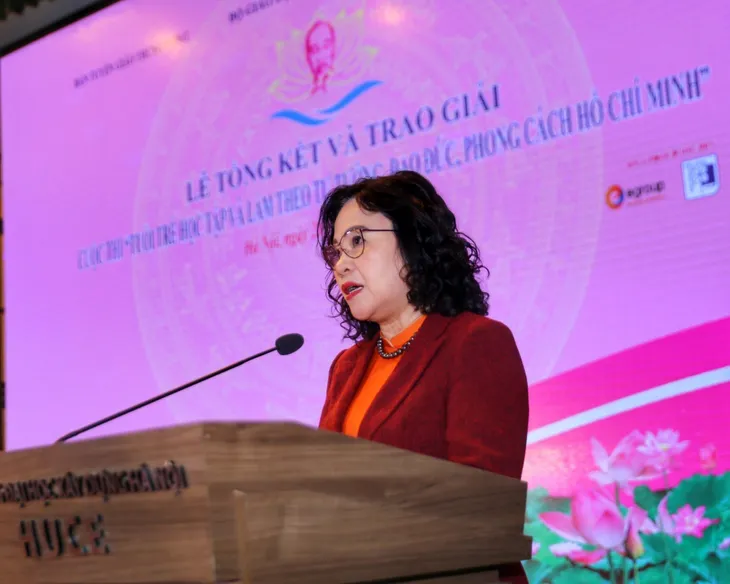 Trao giải Cuộc thi Tuổi trẻ học tập và làm theo tư tưởng, đạo đức, phong cách Hồ Chí Minh - Ảnh 2.