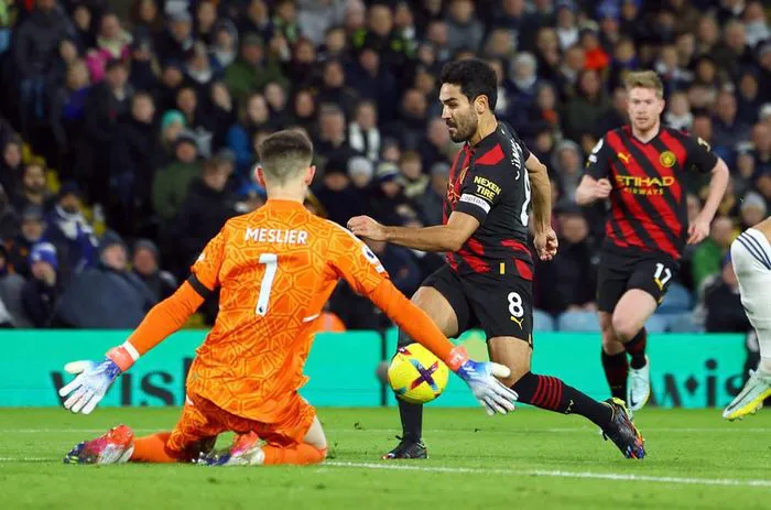 Haaland lập cú đúp, Man.City thắng thuyết phục Leeds United - Ảnh 1. Haaland lập cú đúp, Man.City thắng thuyết phục Leeds United - Ảnh 1.