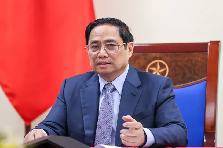 Thủ tướng Chính phủ Phạm Minh Chính gửi thư chúc mừng tân Thủ tướng Lào - Ảnh 1. Thủ tướng Chính phủ Phạm Minh Chính gửi thư chúc mừng tân Thủ tướng Lào - Ảnh 1.