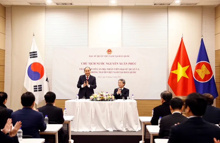 Cộng đồng người Việt tại Hàn Quốc đóng góp tích cực vào sự phát triển quan hệ hai nước - Ảnh 1. Cộng đồng người Việt tại Hàn Quốc đóng góp tích cực vào sự phát triển quan hệ hai nước - Ảnh 1.