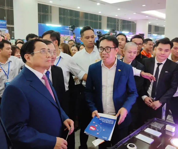 Techfest Vietnam 2022: Trưng bày hệ sinh thái công nghệ kiến tạo hạnh phúc - Ảnh 1. Techfest Vietnam 2022: Trưng bày hệ sinh thái công nghệ kiến tạo hạnh phúc - Ảnh 1.