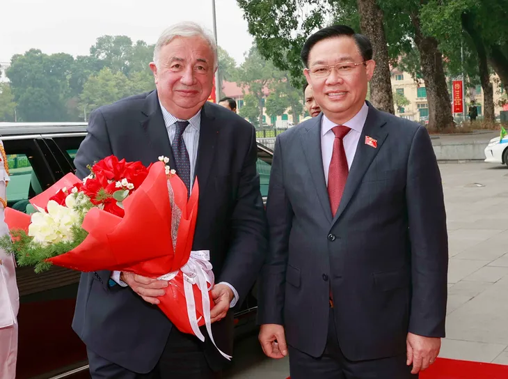 Việt Nam - Pháp thúc đẩy hợp tác chuyển đổi số, sớm cải tạo cầu Long Biên - Ảnh 1. Việt Nam - Pháp thúc đẩy hợp tác chuyển đổi số, sớm cải tạo cầu Long Biên - Ảnh 1.
