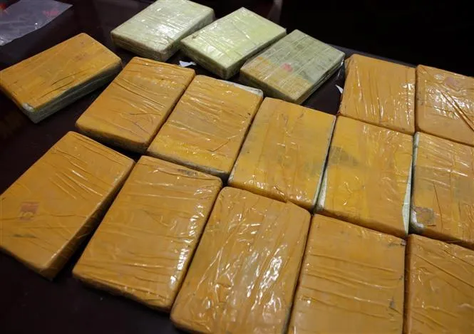 Bắt đối tượng vận chuyển 21 bánh heroin - Ảnh 2. Bắt đối tượng vận chuyển 21 bánh heroin - Ảnh 2.