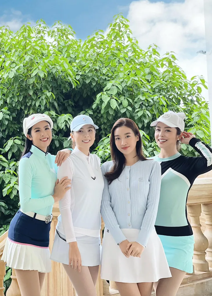 Dàn MC, BTV và diễn viên so kè nhan sắc trên sân golf - Ảnh 2. Dàn MC, BTV và diễn viên so kè nhan sắc trên sân golf - Ảnh 2.