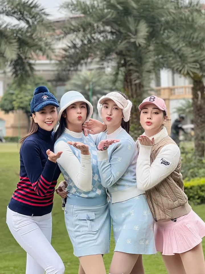 Dàn MC, BTV và diễn viên so kè nhan sắc trên sân golf - Ảnh 23. Dàn MC, BTV và diễn viên so kè nhan sắc trên sân golf - Ảnh 23.