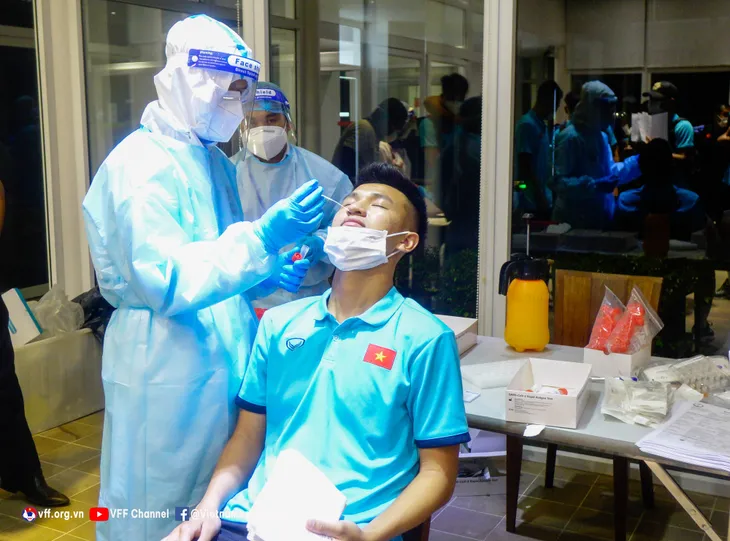 ĐT U23 Việt Nam đã có mặt tại Phnom Penh, sẵn sàng bước vào Giải vô địch U23 Đông Nam Á 2022 - Ảnh 6. ĐT U23 Việt Nam đã có mặt tại Phnom Penh, sẵn sàng bước vào Giải vô địch U23 Đông Nam Á 2022 - Ảnh 6.