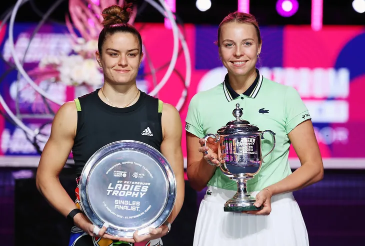 Anett Kontaveit vô địch giải quần vợt nữ tại St.Petersburg - Ảnh 1. Anett Kontaveit vô địch giải quần vợt nữ tại St.Petersburg - Ảnh 1.