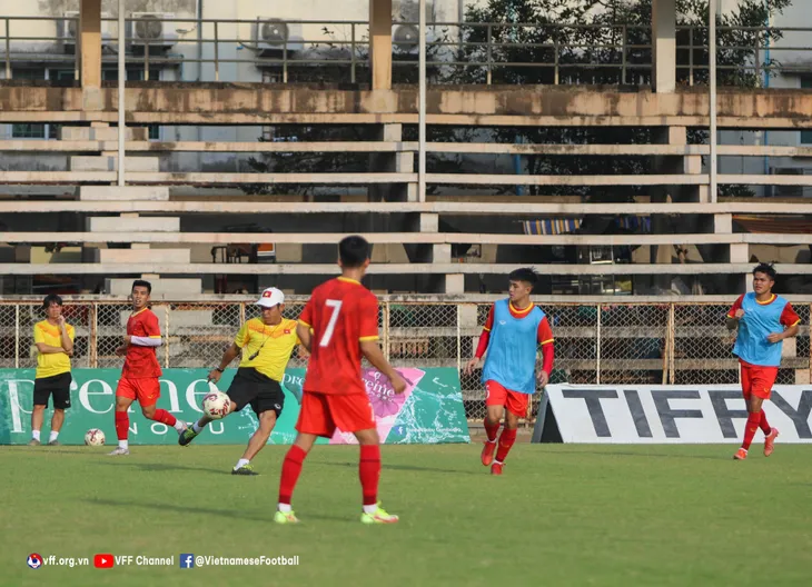 U23 Việt Nam tiếp tục củng cố kỹ chiến thuật, lên kế hoạch nghiên cứu đối thủ - Ảnh 2. U23 Việt Nam tiếp tục củng cố kỹ chiến thuật, lên kế hoạch nghiên cứu đối thủ - Ảnh 2.