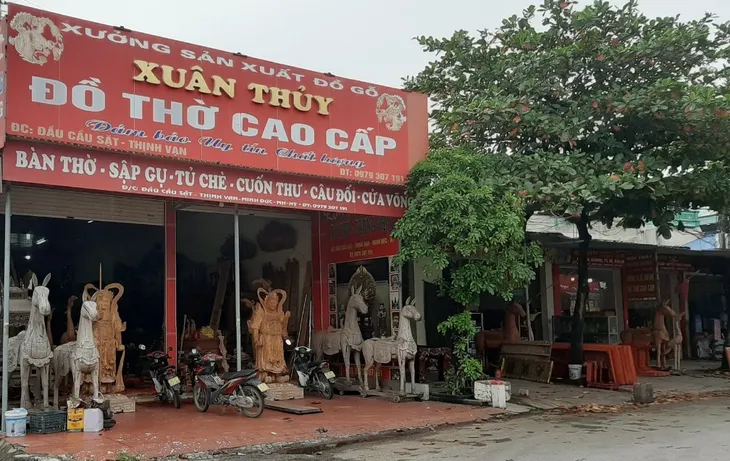 Cơ sở sản xuất đồ thờ Xuân Thủy - Uy tín tạo nên dấu ấn thương hiệu - Ảnh 1. Cơ sở sản xuất đồ thờ Xuân Thủy - Uy tín tạo nên dấu ấn thương hiệu - Ảnh 1.