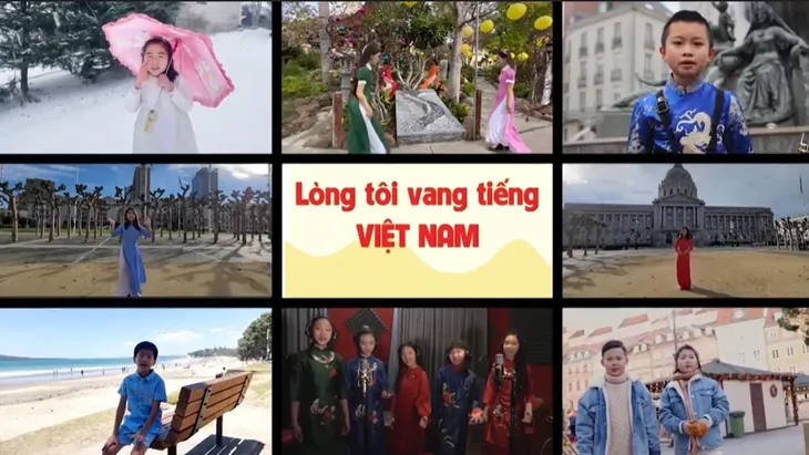 Trẻ em Việt Nam trên khắp thế giới hoà vang ca khúc Hello Việt Nam - Ảnh 4. Trẻ em Việt Nam trên khắp thế giới hoà vang ca khúc Hello Việt Nam - Ảnh 4.