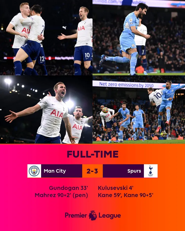 Tottenham giành chiến thắng ngoạn mục trước Man City - Ảnh 3. Tottenham giành chiến thắng ngoạn mục trước Man City - Ảnh 3.