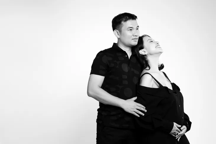 MC Thanh Vân Hugo khoe bộ ảnh bầu ngọt ngào bên ông xã - Ảnh 3. MC Thanh Vân Hugo khoe bộ ảnh bầu ngọt ngào bên ông xã - Ảnh 3.