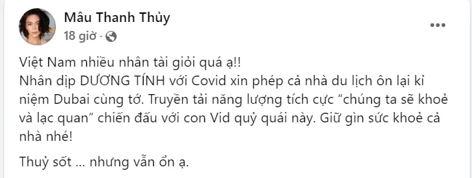 Hoa hậu Tiểu Vy, Á hậu Mâu Thủy mắc COVID-19 - Ảnh 3.