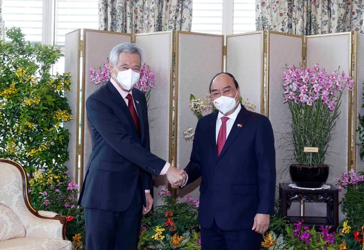 Tuyên bố báo chí chung Việt Nam - Singapore - Ảnh 1. Tuyên bố báo chí chung Việt Nam - Singapore - Ảnh 1.